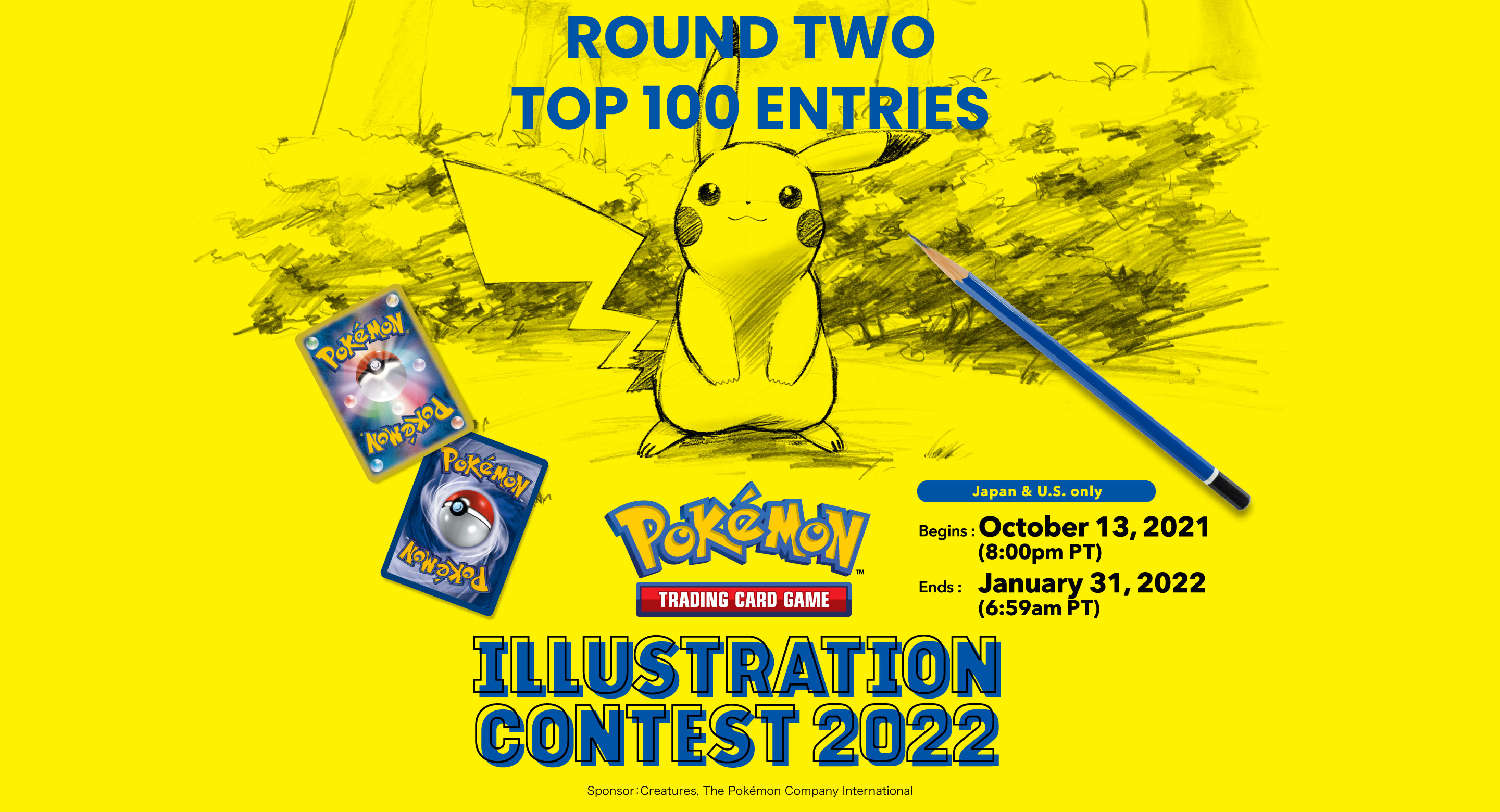 Pokémon Trading Card Game Illustration Contest 2022. – Round Two – Top 100