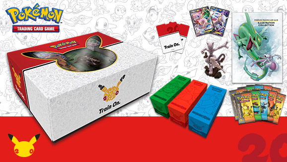 20th TCG Anniversary was celebrated with the Mew and Mewtwo Super-Premium Collection!