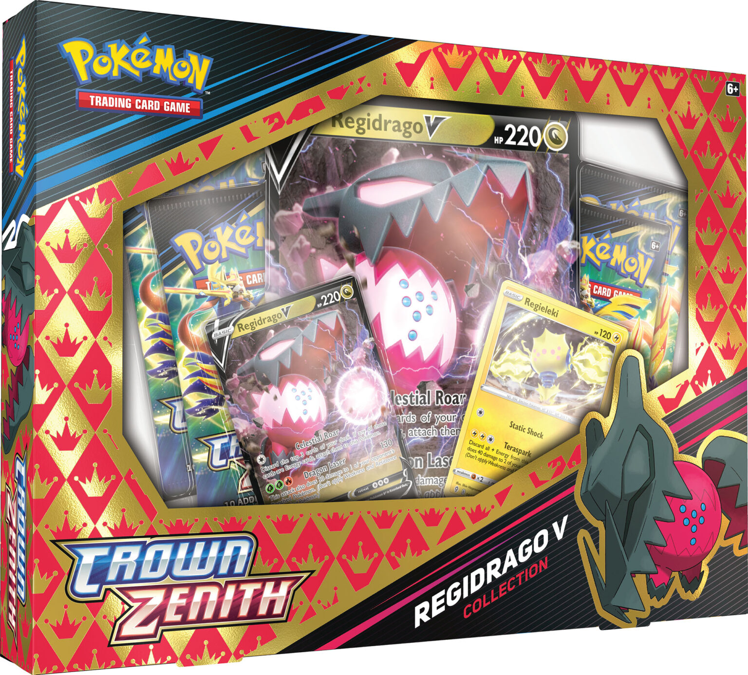 Pokémon TCG: Crown Zenith - Regidrago V Box | PokéBros